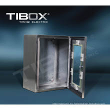 2015 Tibox UL Caja de acero inoxidable impermeable con puerta acristalada